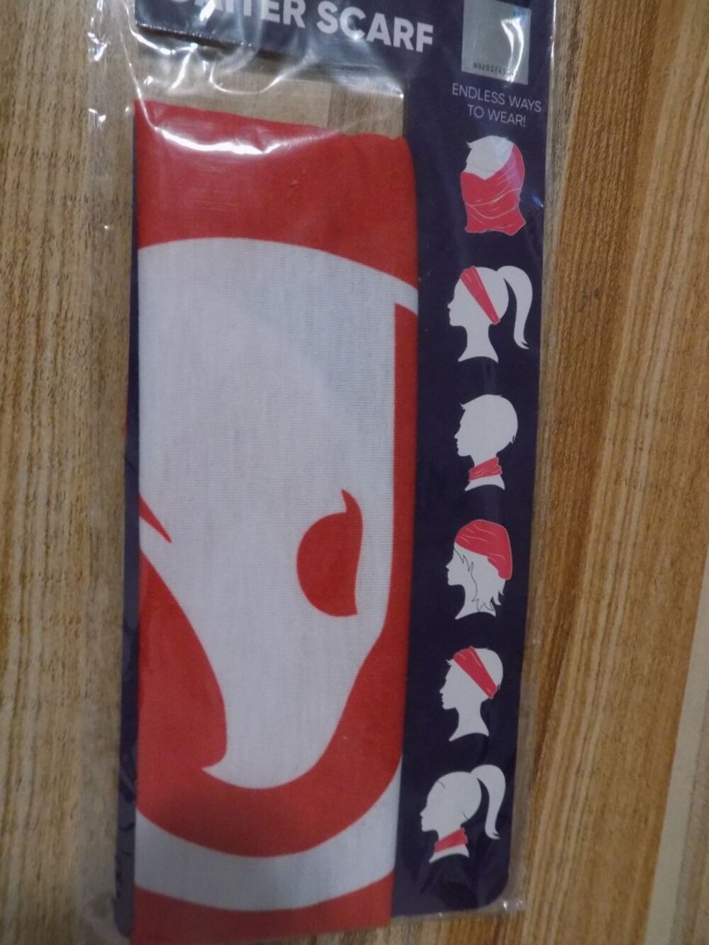 Atlanta Hawks Big Logo Gaiter Scarf - Youth (Small) - Picture 3 of 3